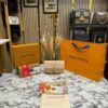 louis vuitton bloom premium shoulder bag with double box and carry bag