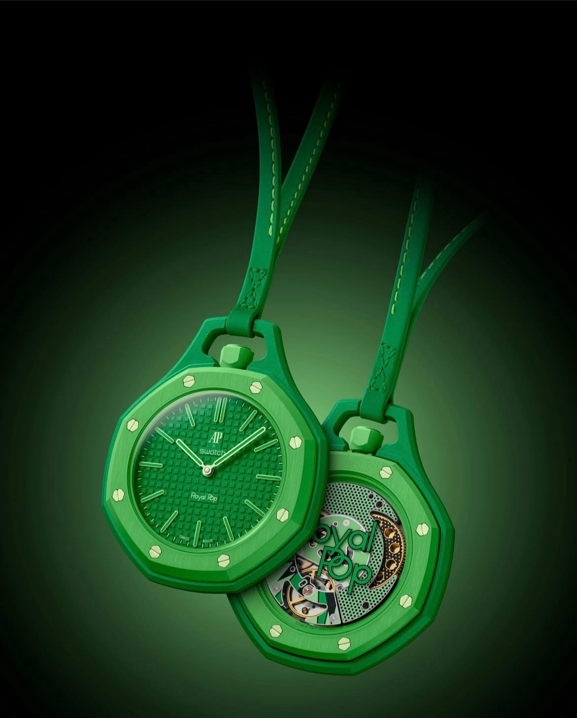 AP × Swatch Royal Pop “Green Eight” Green ????