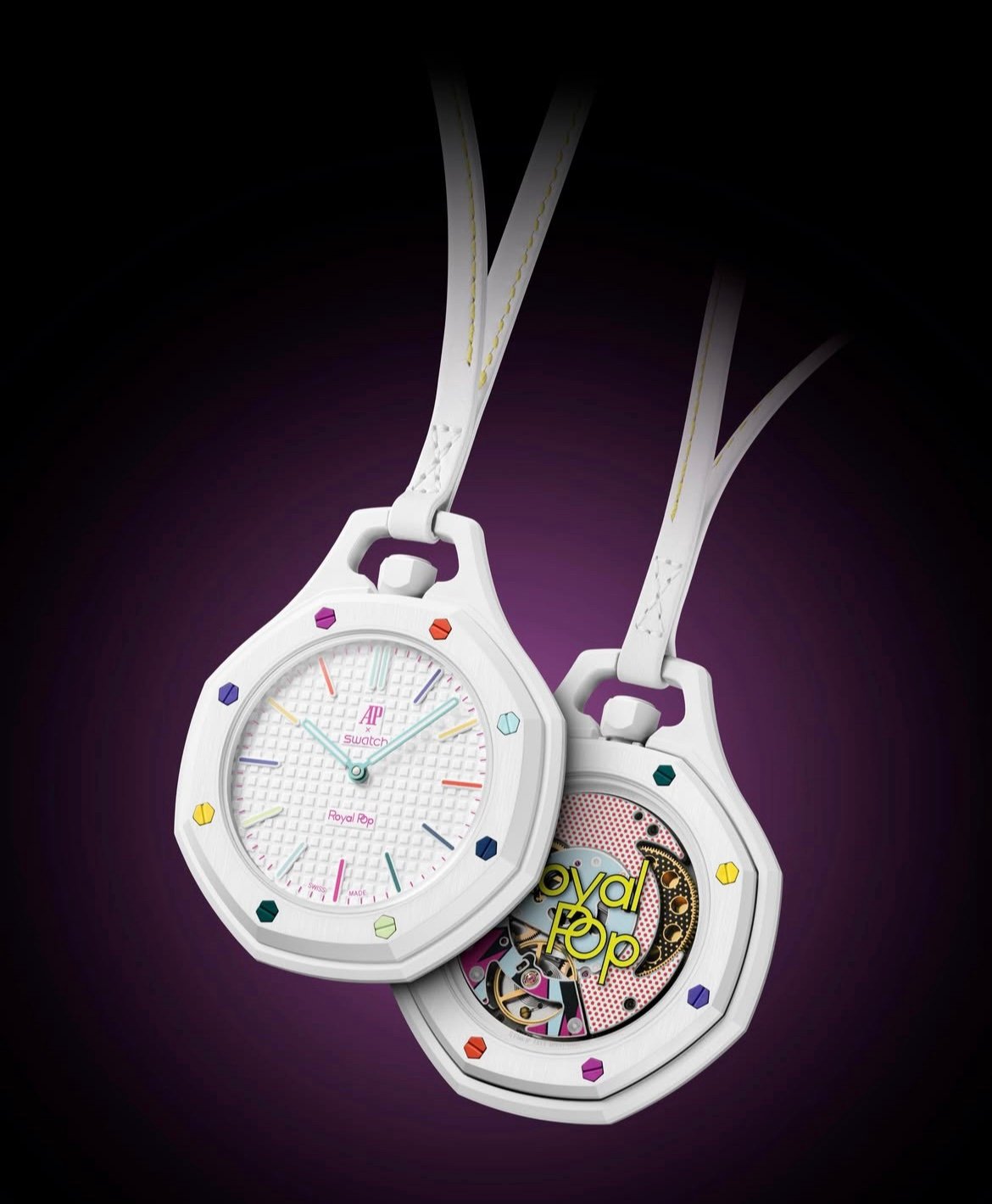 AP × Swatch Royal Pop “Huit Blanc” White ????