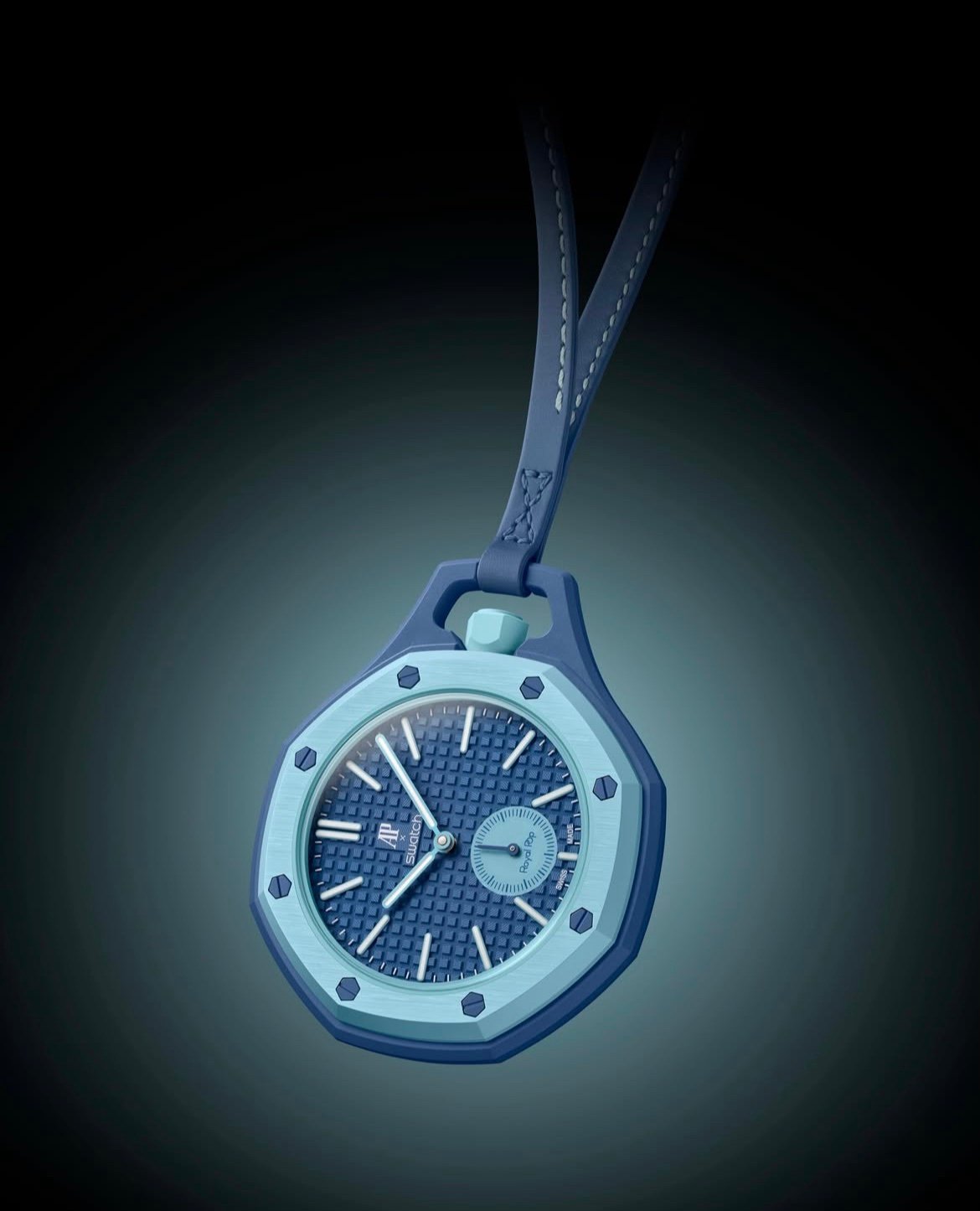 AP × Swatch Royal Pop  “Làn Ba” Light Blue / Turquoise ????